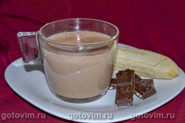 Коктейль шоколадно-банановый Коктейль шоколадно-банановый