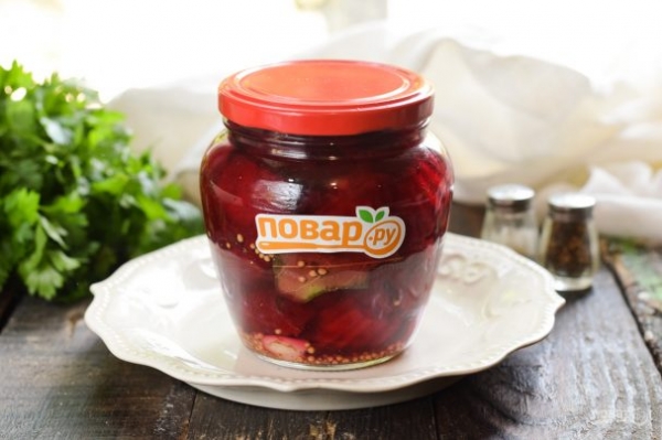 Маринованная свекла по-армянски на зиму Маринованная свекла по-армянски на зиму