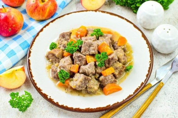 Мясо по-осеннему Мясо по-осеннему
