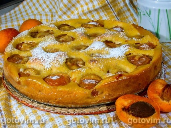Тирольский пирог с абрикосами Тирольский пирог с абрикосами