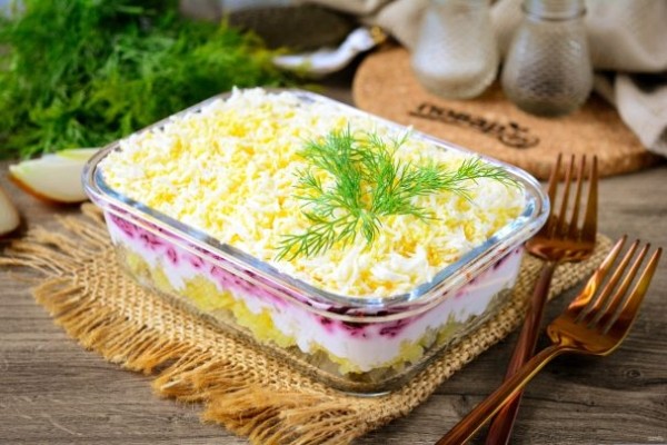 Салат овощной "Зимний" Салат овощной "Зимний"