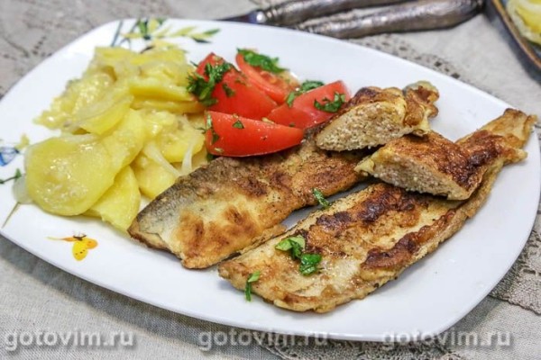 Жареное филе ряпушки Жареное филе ряпушки