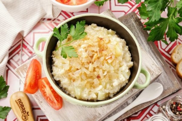 Пшённая каша с картофелем Пшённая каша с картофелем