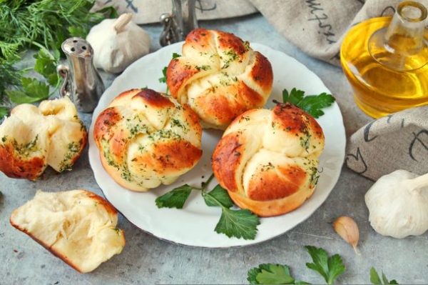 Чесночные булочки Чесночные булочки
