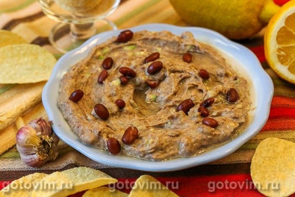 Хумус из фасоли с авокадо Хумус из фасоли с авокадо