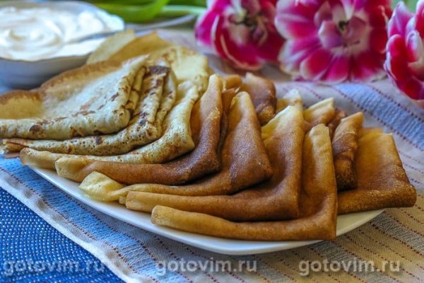 Блины в бутылке Блины в бутылке