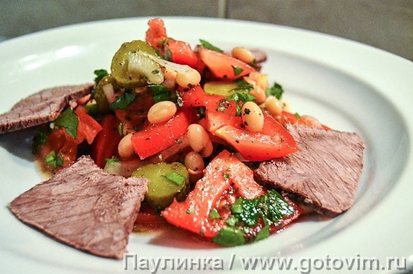 Баскский мясной салат Баскский мясной салат