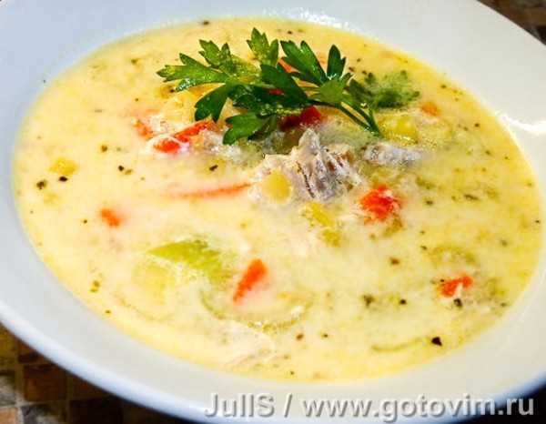 Ватерзой с курицей - куриный суп со сливками (Gentse Waterzooi) Ватерзой с курицей - куриный суп со сливками (Gentse Waterzooi)