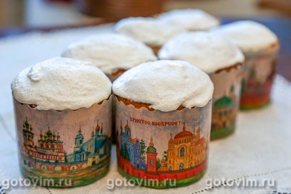 Кондитерский кулич Кондитерский кулич