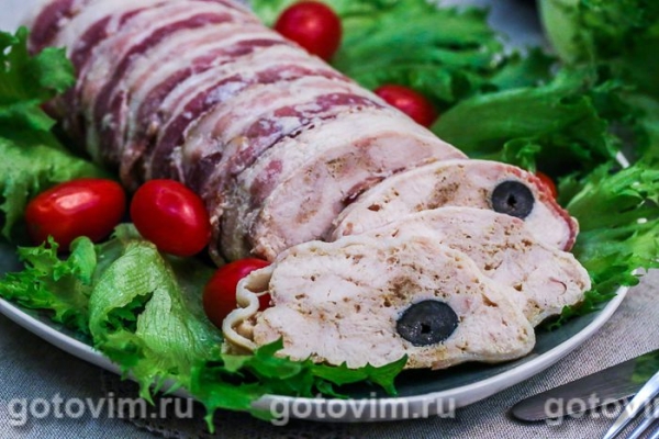 Террин из курицы «Праздничный» Террин из курицы «Праздничный»